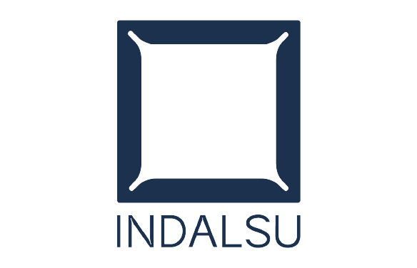 Logótipo Indalsu – fornecedor da MTS Serralharia em sistemas de alumínio extrudido