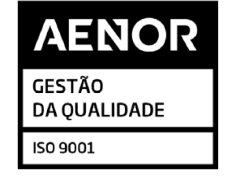 Selo de Certificação ISO 9001:2015 AENOR – MTS Serralharia