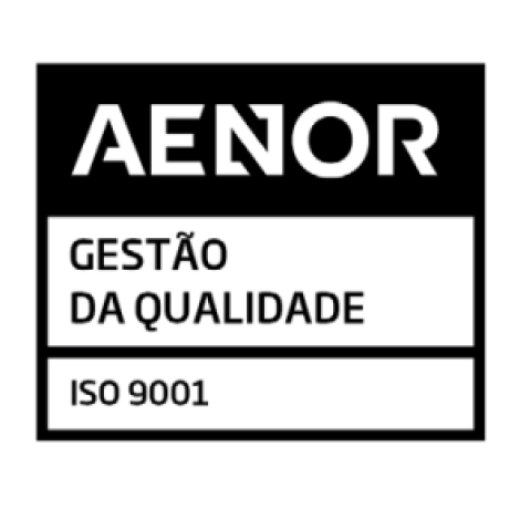 Selo de Certificação ISO 9001:2015 AENOR – MTS Serralharia